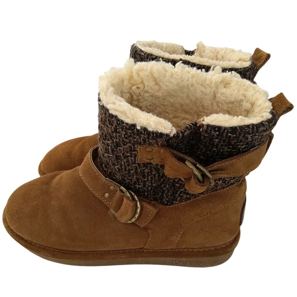 Bearpaw women's Nova boot Hickory suede/leather size 7. Outdoors, comfort, - Picture 4 of 10